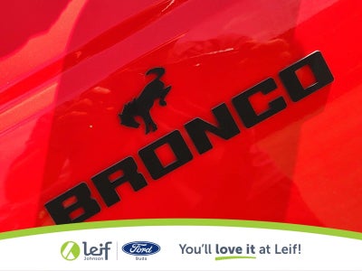 2021 Ford Bronco Wildtrak Advanced