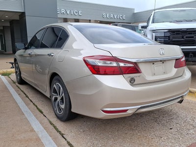 2016 Honda Accord Sedan LX