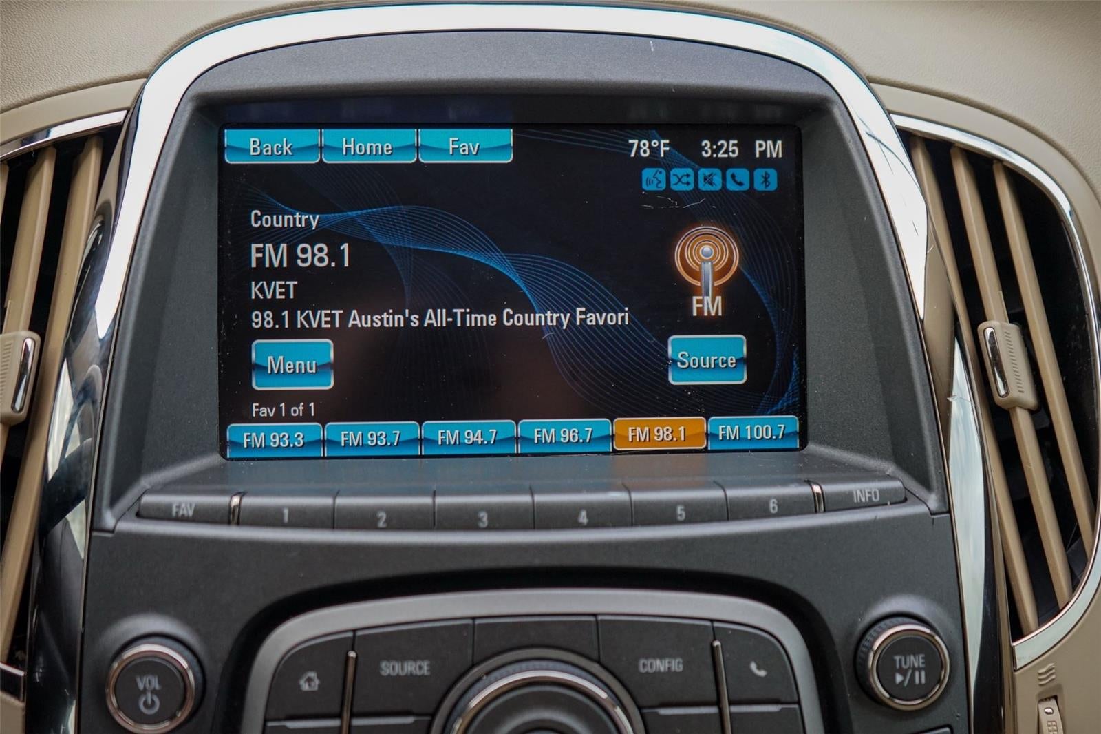 2012 Buick LaCrosse Leather