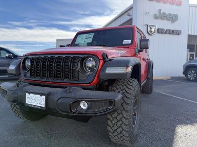 2025 Jeep Wrangler 4xe WRANGLER 4-DOOR WILLYS 4xe