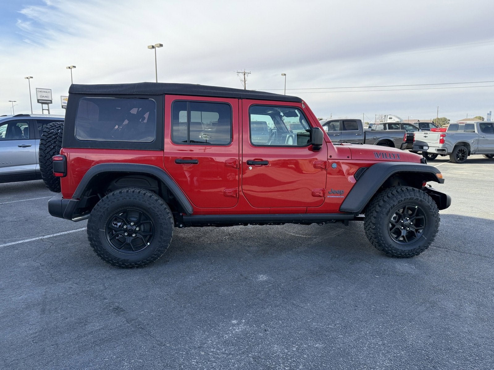 2025 Jeep Wrangler 4xe WRANGLER 4-DOOR WILLYS 4xe
