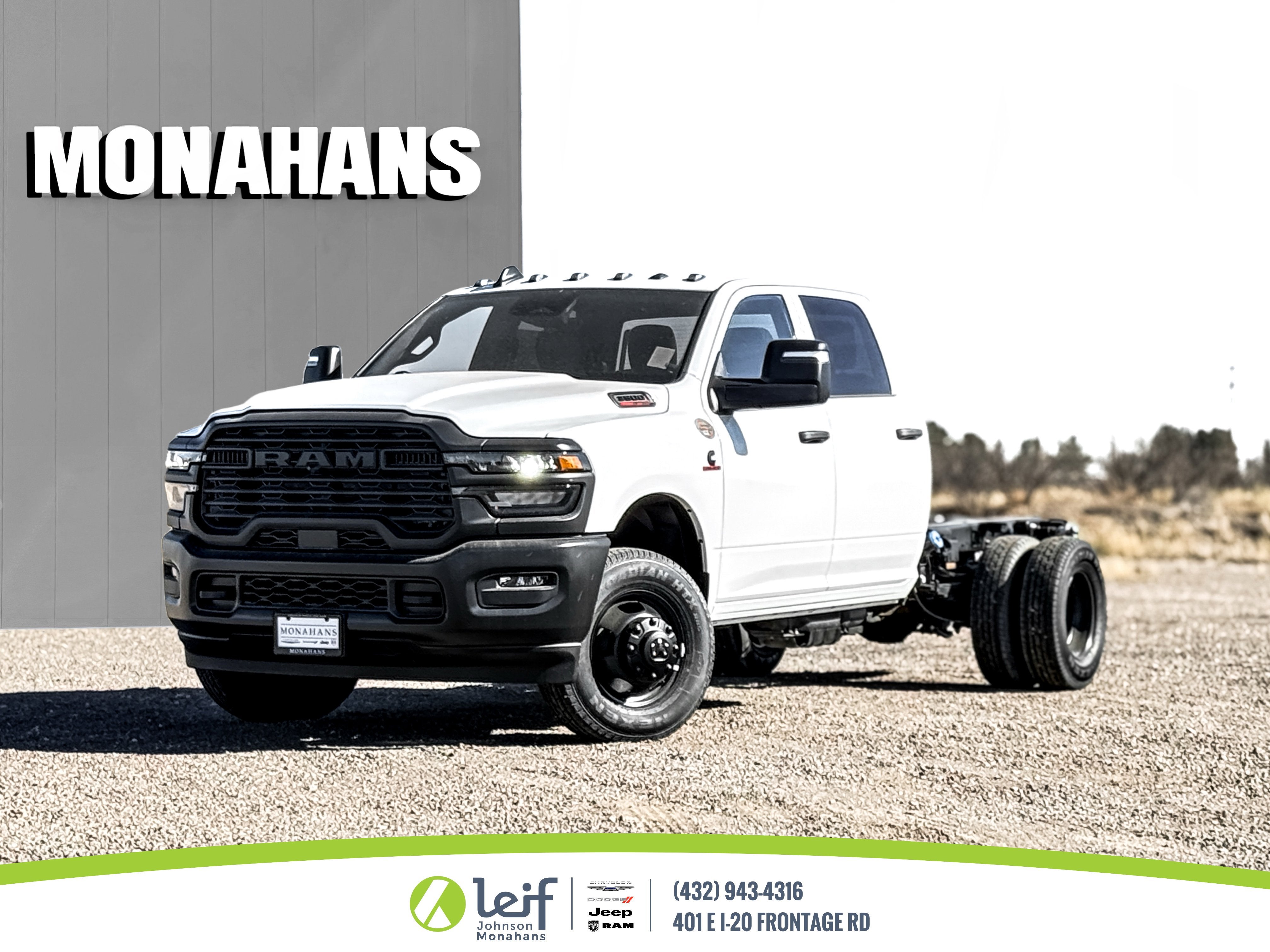 2026 RAM Ram 3500 Chassis Cab RAM 3500 TRADESMAN CREW CAB CHASSIS 4X4 60' CA