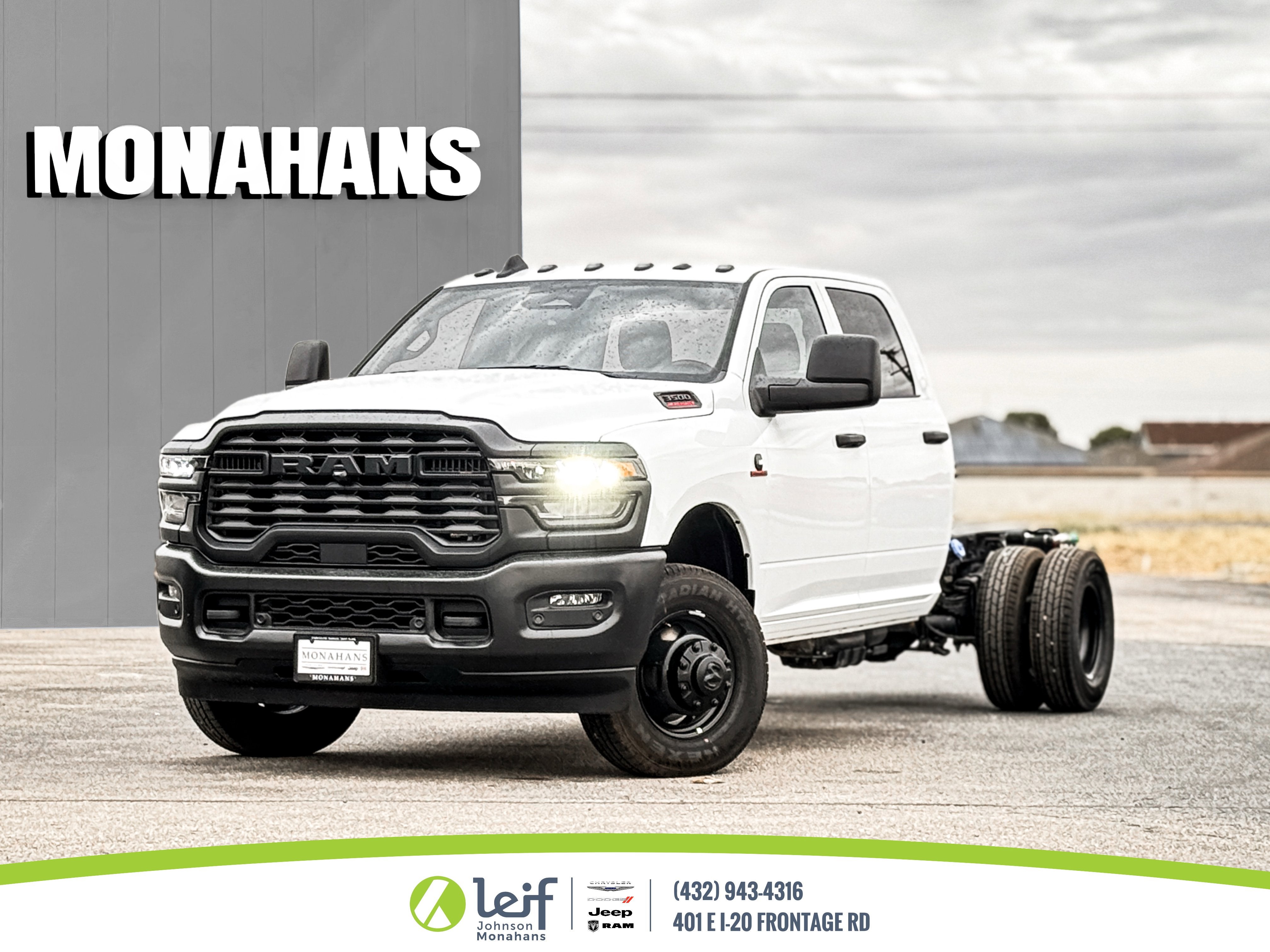 2026 RAM Ram 3500 Chassis Cab RAM 3500 TRADESMAN CREW CAB CHASSIS 4X4 60' CA